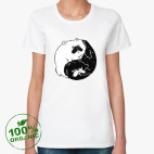 Женская футболка органик