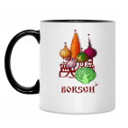 Кружка двухцветная