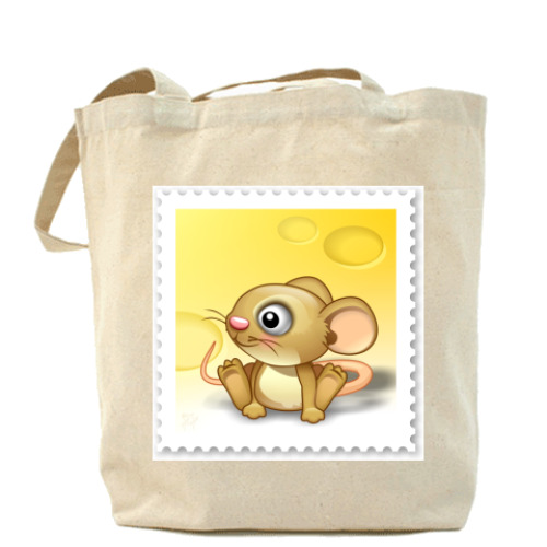 Сумка шоппер мышонок