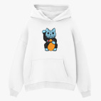 Толстовка худи оверсайз