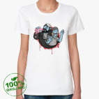 Женская футболка органик