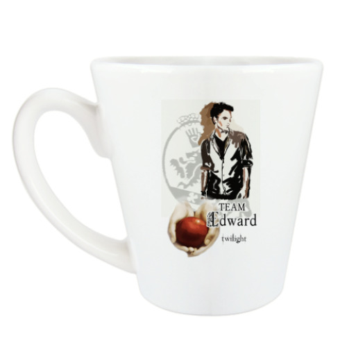 Чашка Латте с принтом Twilight