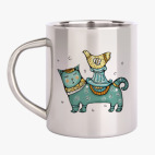 Кружка металлическая