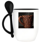 Кружка с ложкой