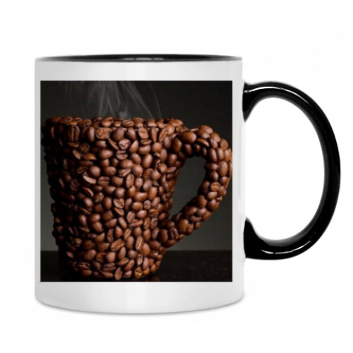 Кружка с принтом Кофе