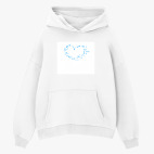 Толстовка худи оверсайз