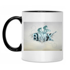 Кружка двухцветная