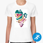 Женская спортивная футболка