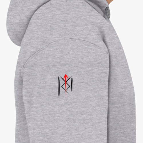 Толстовка худи с принтом Ad Fa Stulku