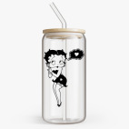 Банка с бамбуковой крышкой