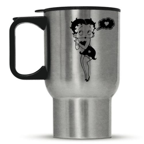 Кружка-термос с принтом Betty boop