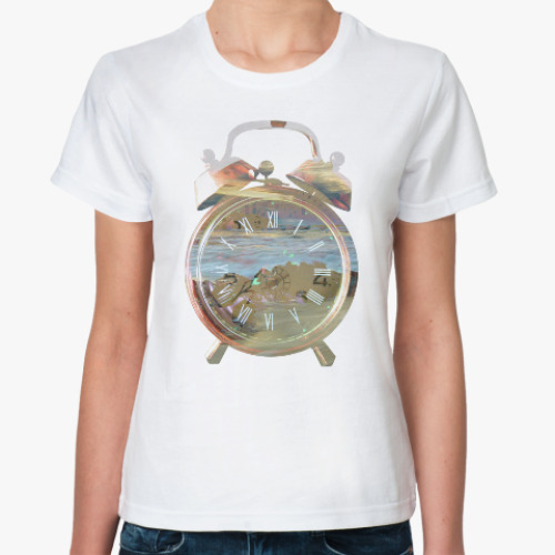 Классическая футболка Река времени
