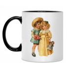 Кружка двухцветная