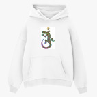 Толстовка худи оверсайз