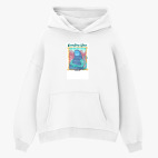 Толстовка худи оверсайз