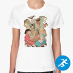 Женская спортивная футболка