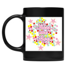 Кружка цветная UV-DTF