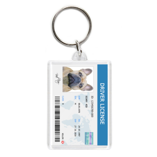 Брелок Собачьи права