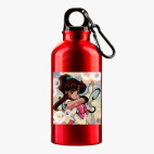 Металлическая бутылка 400 мл UV-DTF