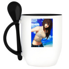 Кружка с ложкой