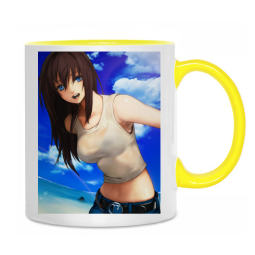 Кружка с принтом Anime art
