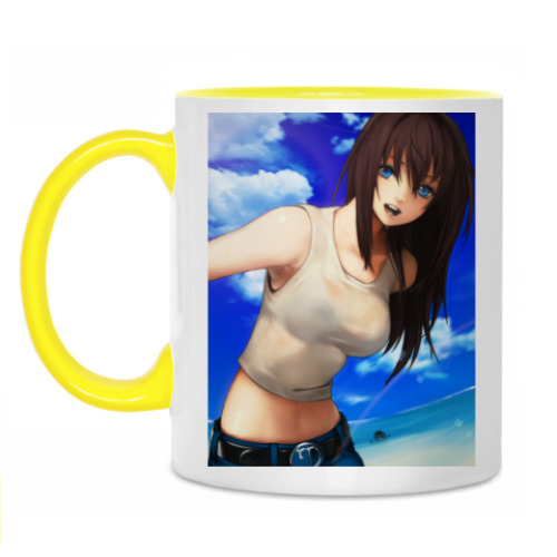 Кружка с принтом Anime art