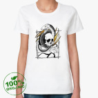 Женская футболка органик