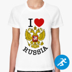 Женская спортивная футболка