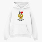 Толстовка худи оверсайз