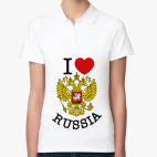 Женская рубашка поло