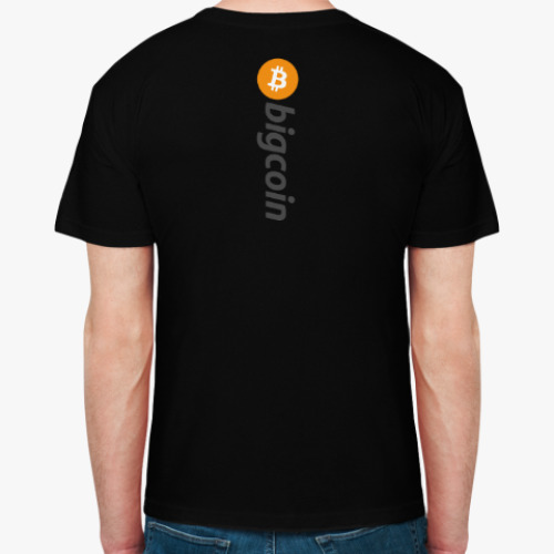 Футболка с принтом Bigcoin