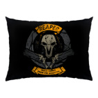 Подушка 47x35 см с цветной обратной стороной Overwatch Reaper Gabriel Reyes