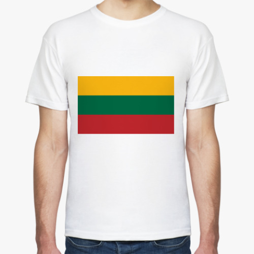 Футболка с принтом Литва