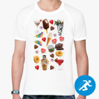 Мужская спортивная футболка