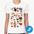 Женская спортивная футболка