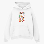 Толстовка худи оверсайз