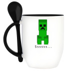 Кружка с ложкой