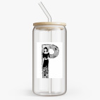 Банка с бамбуковой крышкой