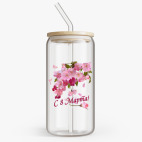 Банка с бамбуковой крышкой