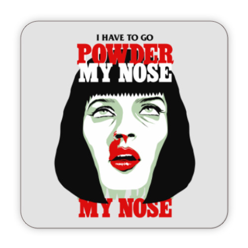 Костер (подставка под кружку) Mia Wallace Pulp Ficton