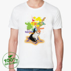 Мужская футболка органик