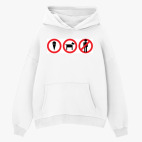 Толстовка худи оверсайз