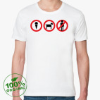 Мужская футболка органик