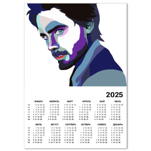 Календарь JARED LETO