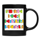 Кружка цветная UV-DTF