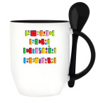 Кружка с ложкой