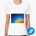 Женская спортивная футболка