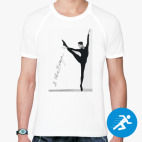 Мужская спортивная футболка