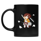 Кружка цветная UV-DTF