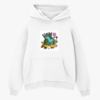 Толстовка худи оверсайз